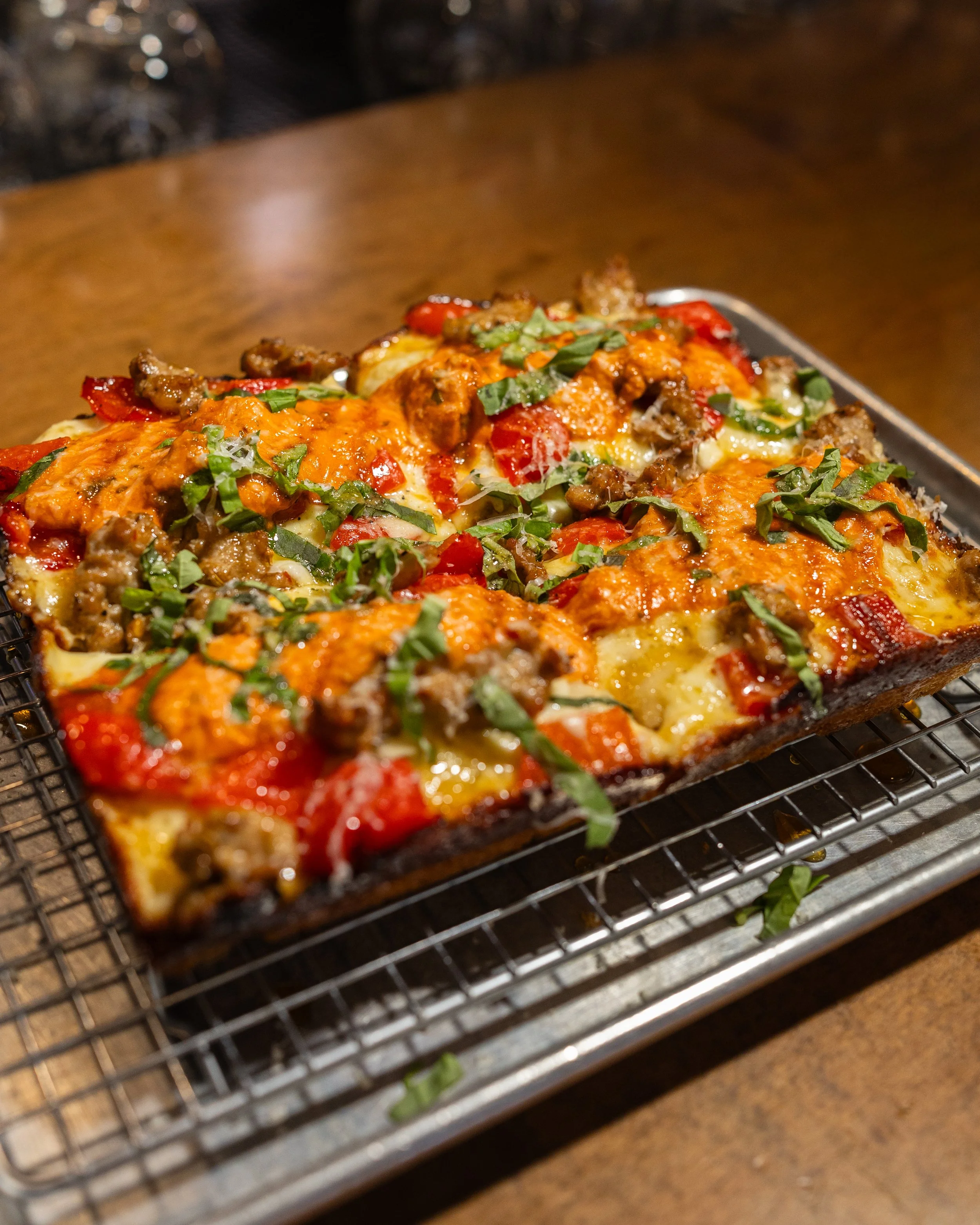 Specialty Pizza — TOSS & FIRE